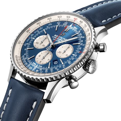 breitling navitimer 01 limited aurora blue|Breitling chronograph 46.